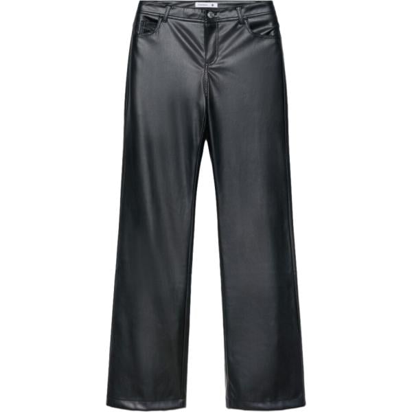 pantaloni Terranova nero tinta unita
