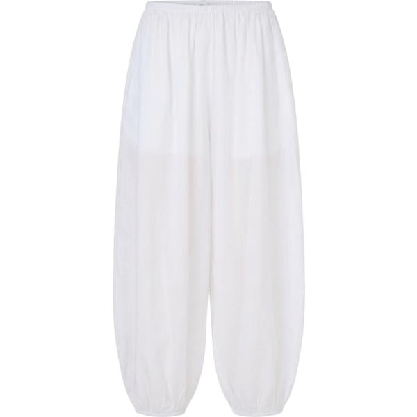 pantaloni Terranova bianco tinta unita