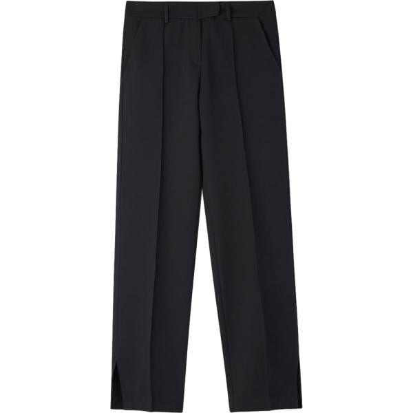 pantaloni Terranova nero tinta unita