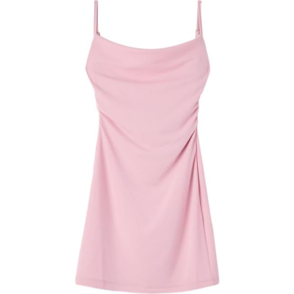 vestiti corti Terranova rosa tinta unita