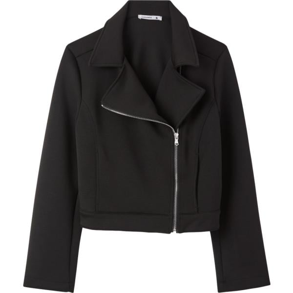 blazer Terranova nero tinta unita