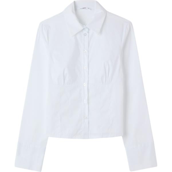 camicie Terranova bianco tinta unita