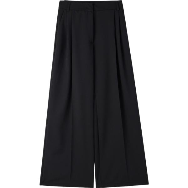 pantaloni Terranova nero tinta unita