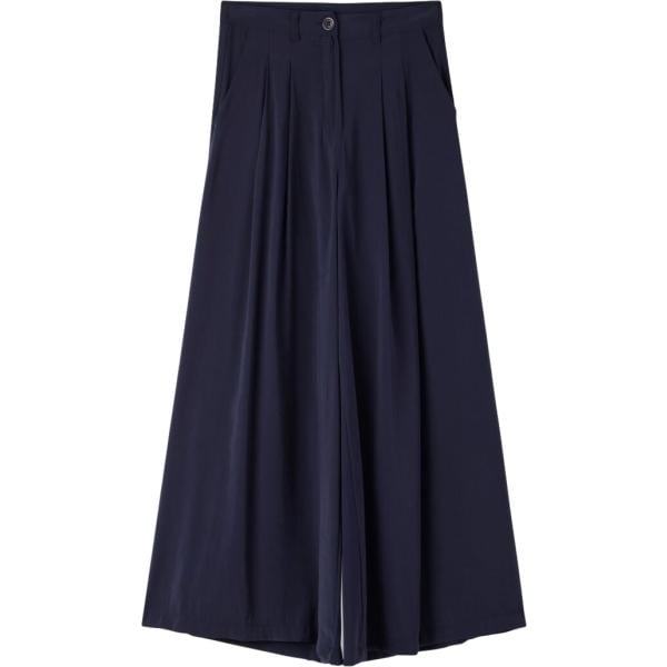 pantaloni Terranova blu tinta unita