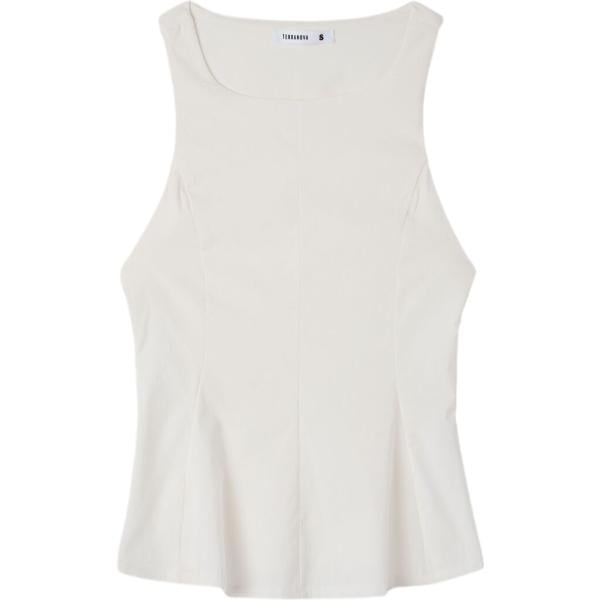 canottiere Terranova bianco tinta unita