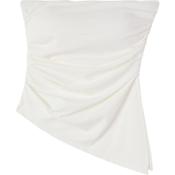 top Terranova bianco tinta unita