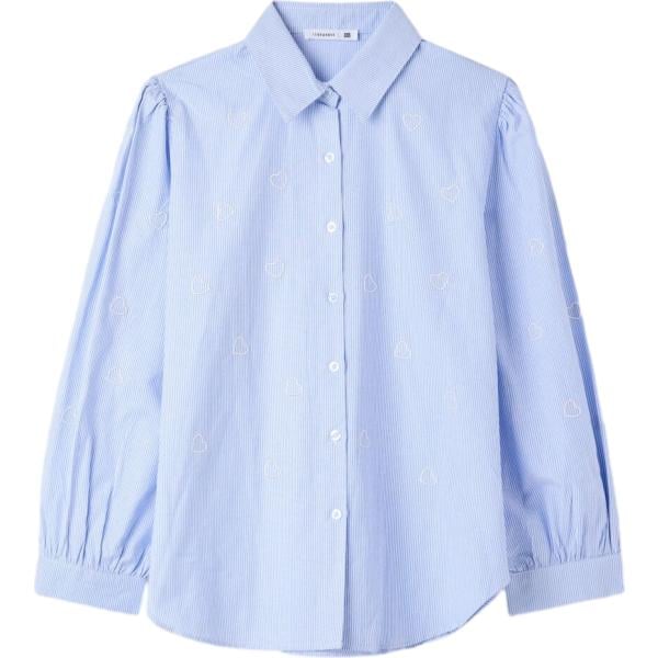 camicie Terranova blu a righe
