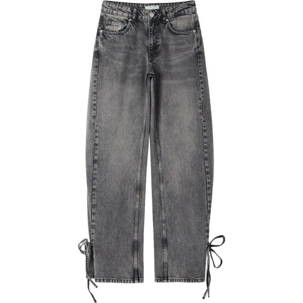 jeans Terranova grigio tinta unita