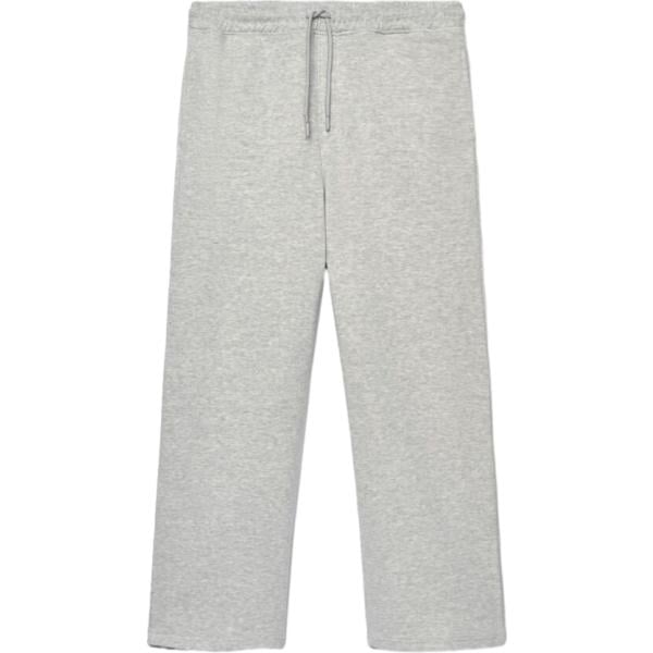 Pantaloni da uomo in grigio chiaro lungo con coulisse Terranova