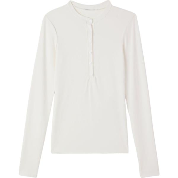 t-shirt Terranova bianco tinta unita