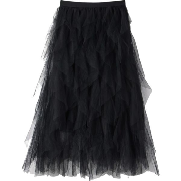 gonne lunghe Terranova nero tinta unita