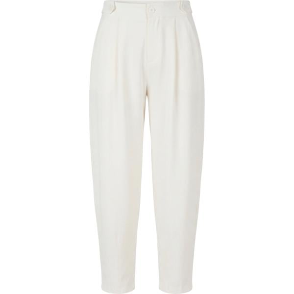 pantaloni Terranova bianco tinta unita