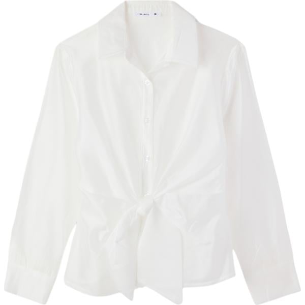 camicie Terranova bianco tinta unita