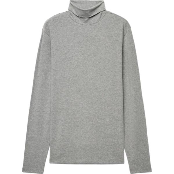 t-shirt Terranova grigio tinta unita