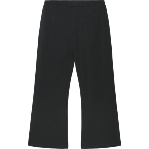 Pantaloni da donna in nero pece con strass in poliestere Terranova