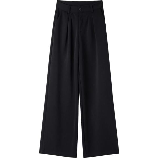 pantaloni Terranova nero tinta unita