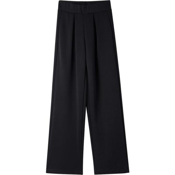 pantaloni Terranova nero tinta unita