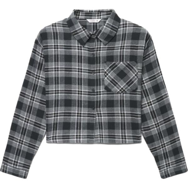 camicie Terranova grigio a quadri