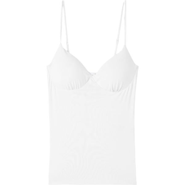 Canottiera da donna in bianco neve con spalline Terranova