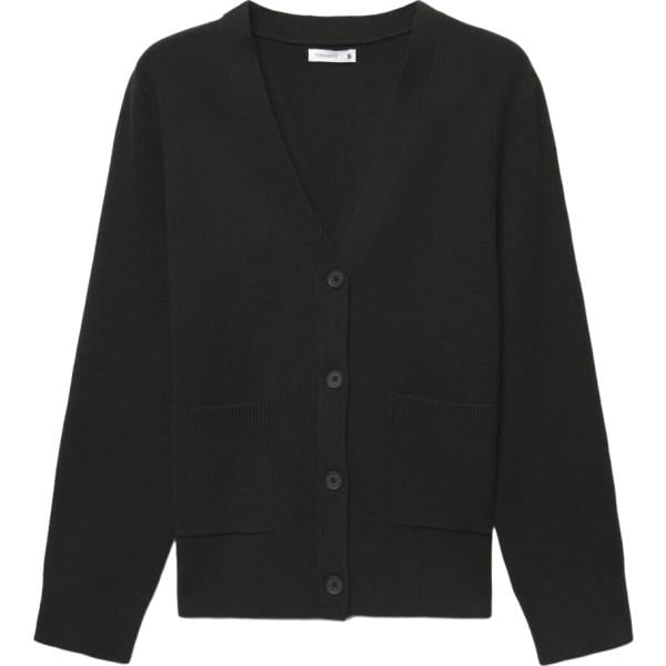 cardigans Terranova nero tinta unita