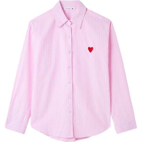 camicie Terranova rosa a righe