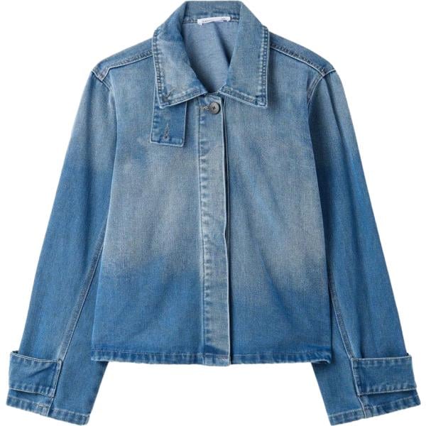 cappotti Terranova blu tinta unita