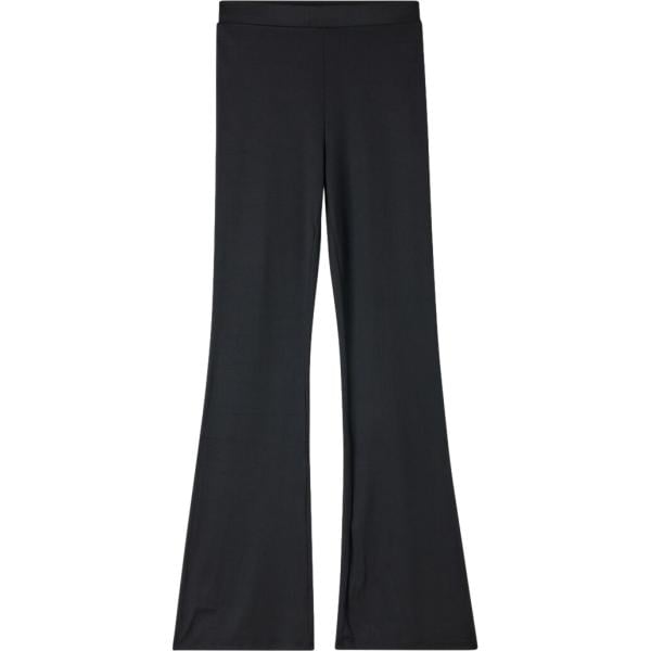 Leggings da donna in nero pece lungo in poliestere Terranova Terranova