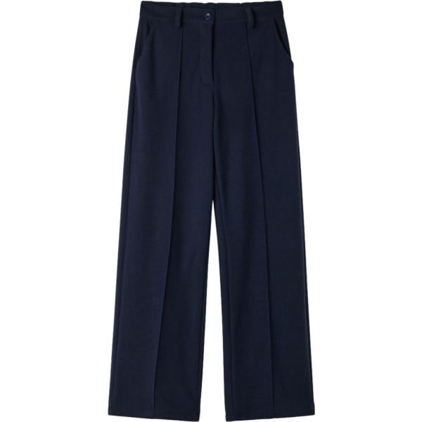 pantaloni Terranova blu tinta unita