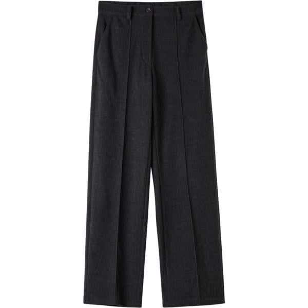 pantaloni Terranova nero tinta unita