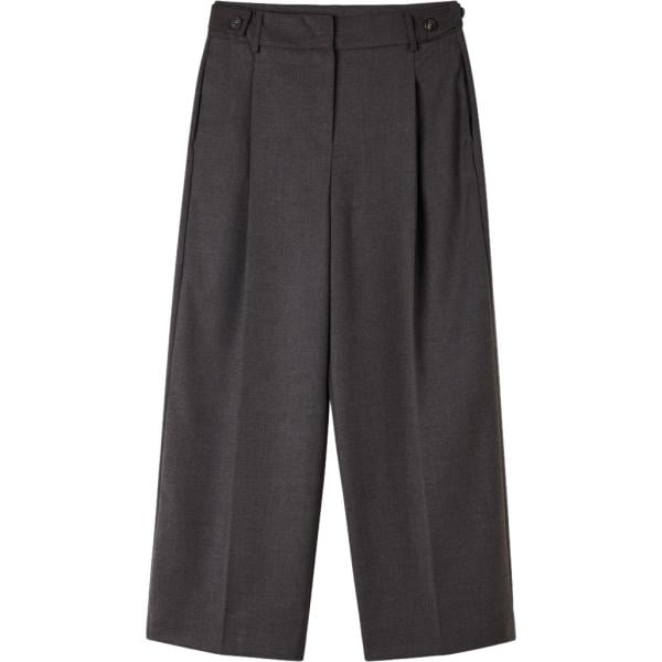 pantaloni Terranova grigio tinta unita