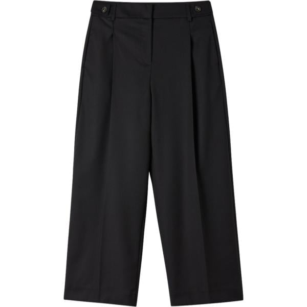 pantaloni Terranova nero tinta unita