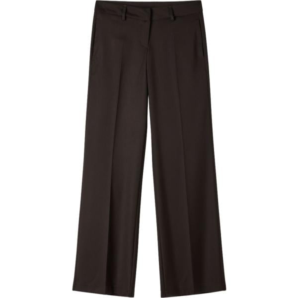 pantaloni Terranova marrone tinta unita