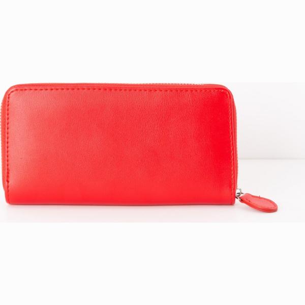 Portafoglio tinta unita rosso Terranova rosso tinta unita