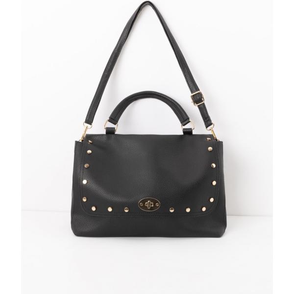 Borsa a tracolla cartella in ecopelle nero Terranova nero