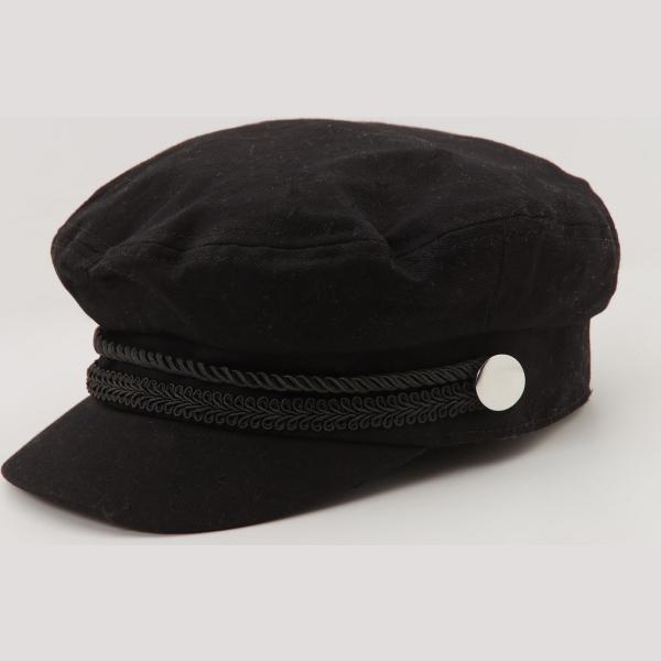 Cappello tinta unita nero Terranova nero tinta unita