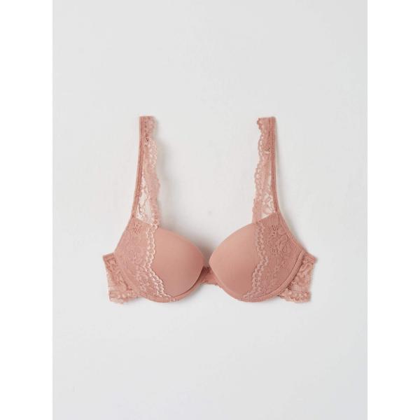 reggiseni push-up Terranova bianco tinta unita