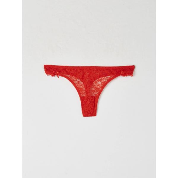 perizomi Terranova rosso tinta unita