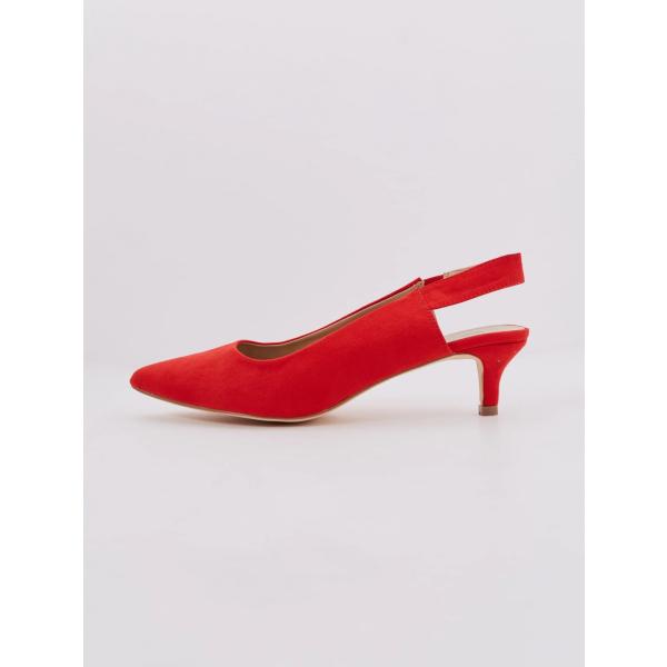 scarpe col tacco Terranova rosso tinta unita
