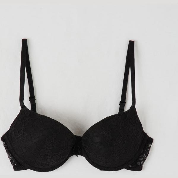 reggiseni Terranova nero tinta unita