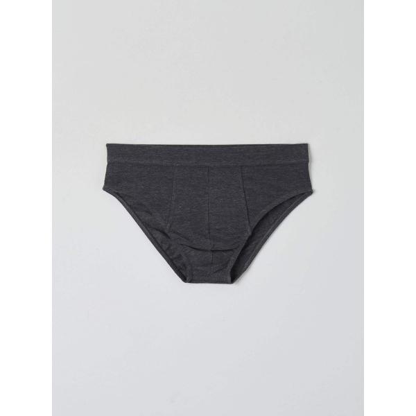 slip Terranova grigio tinta unita