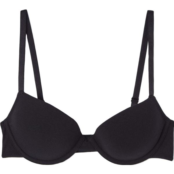 reggiseni push-up Terranova nero tinta unita