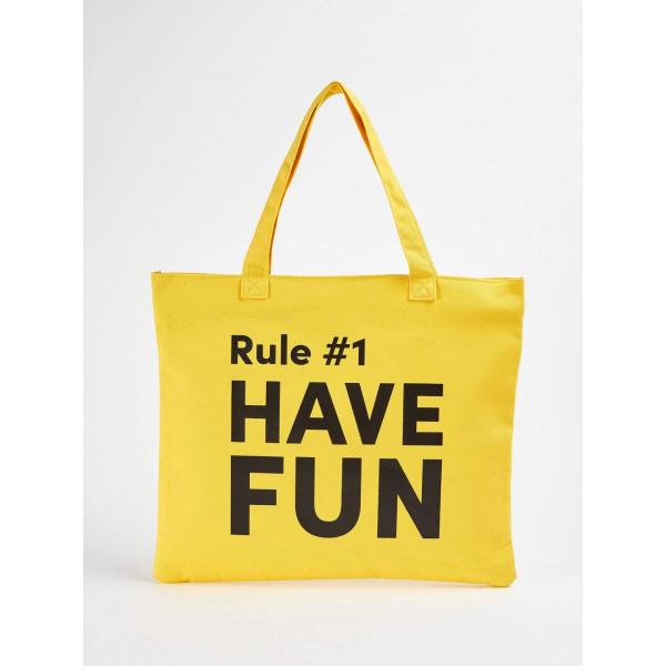 shopping bag Terranova giallo