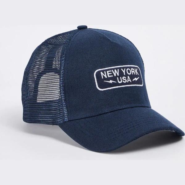 cappelli con visiera Terranova blu