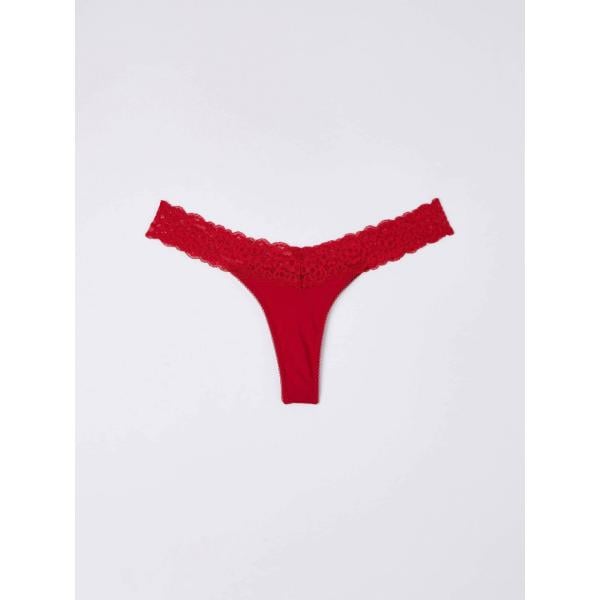 slip Terranova bianco tinta unita