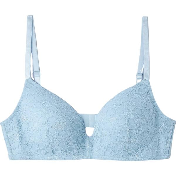 reggiseni Terranova blu tinta unita