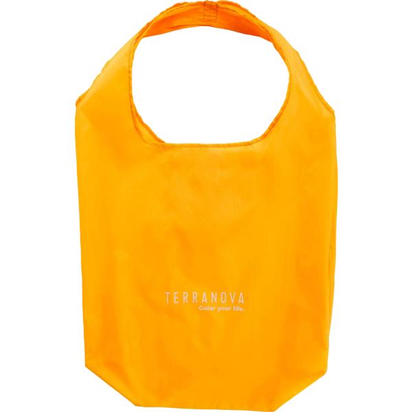 shopping bag Terranova arancione con stampe