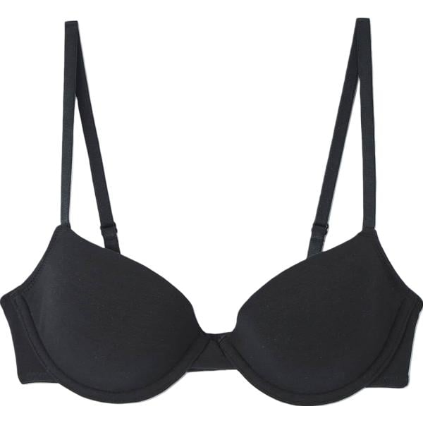 reggiseni push-up Terranova nero tinta unita