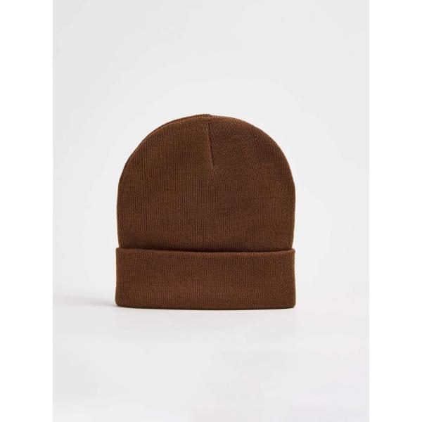 cappelli con visiera Terranova marrone tinta unita