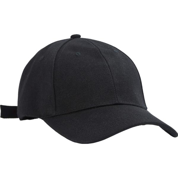 cappelli con visiera Terranova nero tinta unita