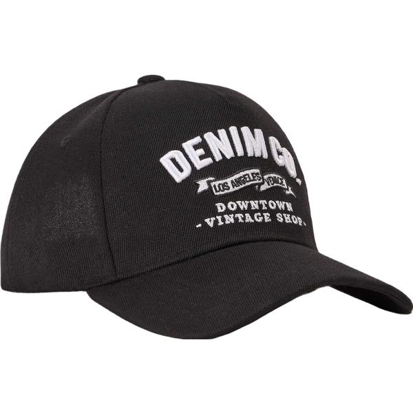 cappelli con visiera Terranova nero con stampe